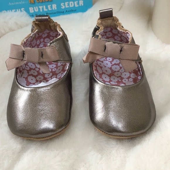 ROBEEZ ( 12-18 months) grey baby girl dress shoes - Picture 3 of 7